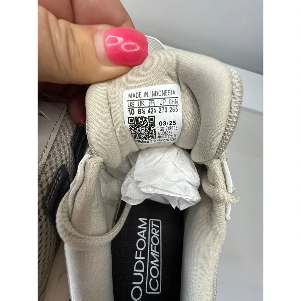 Adidas Astrastar Womens Running Shoes Grey Cream JQ6089 Cloudfoam Comfort New 10